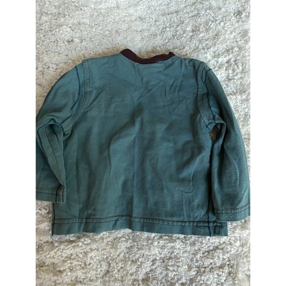 Gagou Tagou sz. 9 month long sleeved tee. Adorable, great quality - Picture 8 of 8
